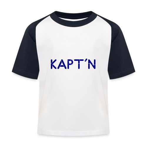 Kapt'n - Kinder Baseball T-Shirt