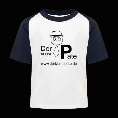 Der kleine Pate - Logo - Kinder Baseball T-Shirt