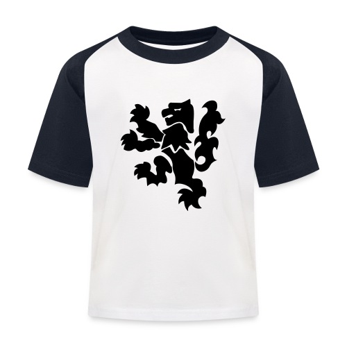 Lejon - Baseboll-T-shirt barn