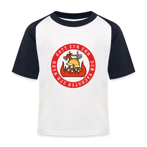 Gott zur Ehr - Kinder Baseball T-Shirt