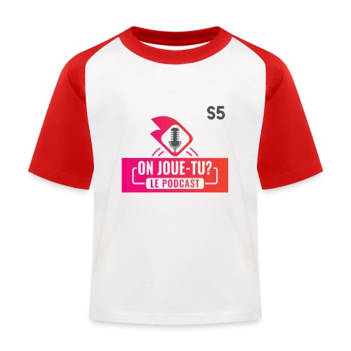 Podcast S5 - T-shirt baseball Enfant