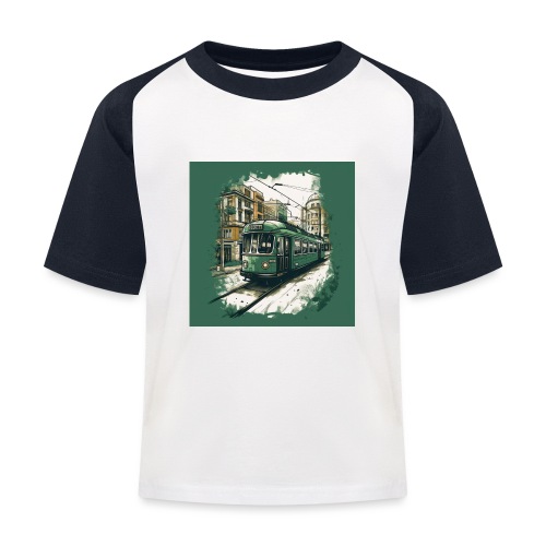 Fictieve Groene Tram#3 - Kinderen baseball T-shirt