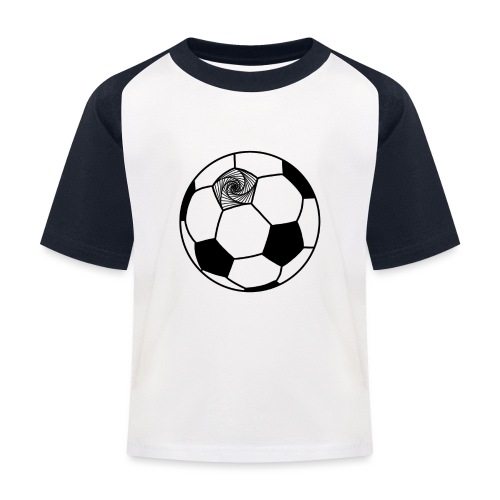 Ballon de foot - T-shirt baseball Enfant