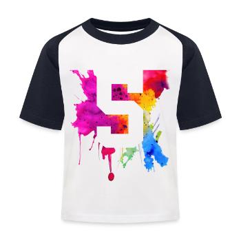 5 JAHRE 5. GEBURTSTAG - Kinder Baseball T-Shirt - Weiß/Navy - Vorne