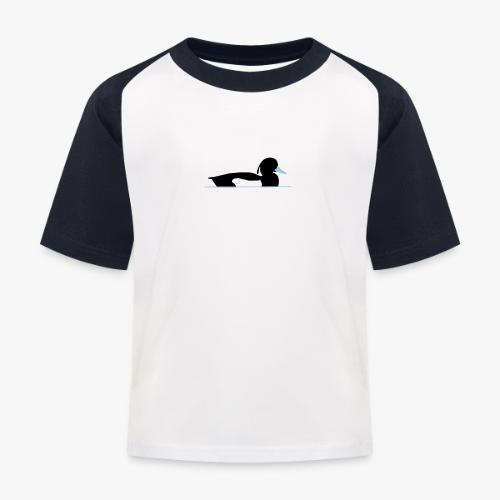 Reiherente - Kinder Baseball T-Shirt