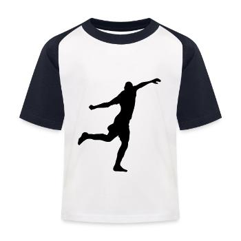 Guirassy Goal Fail Funny Meme Soccer Gift - T-shirt baseball Enfant - blanc/marine - Devant