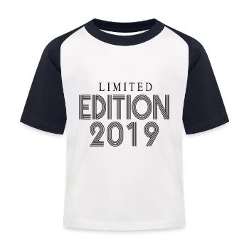 Édition limitée 2019 - T-shirt baseball Enfant - blanc/marine - Devant