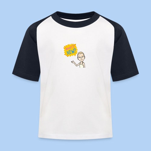 Teile gerne - Kinder Baseball T-Shirt