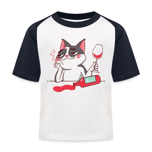 Cats Karma - Kinder Baseball T-Shirt