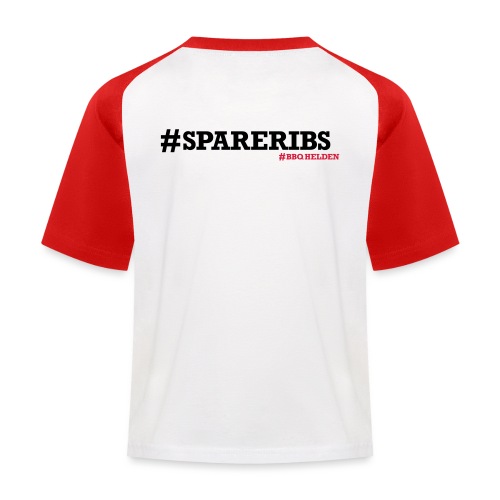 spareribs - Kinderen baseball T-shirt