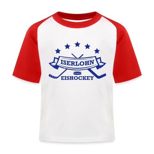 Iserlohn Eishockey - Kinder Baseball T-Shirt