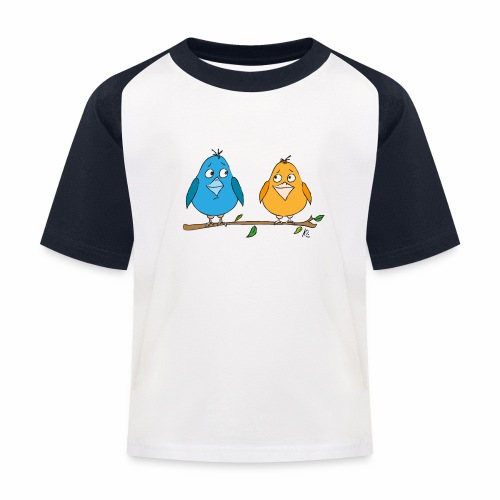 Birds - Kinder Baseball T-Shirt