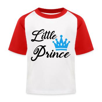 Petit Prince - T-shirt baseball Enfant - blanc/rouge - Devant