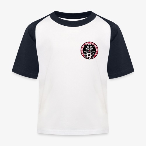 KICKERS HALSTENBEK LOGO schwarz trans - Kinder Baseball T-Shirt