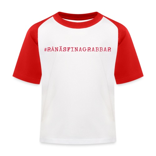 Rånäs Fina grabbar - Baseboll-T-shirt barn