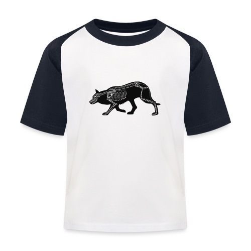 Bordercollie - Baseboll-T-shirt barn