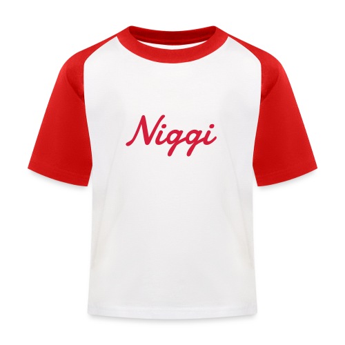 Niggi - Kinder Baseball T-Shirt