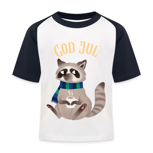 God jul - Baseball-T-skjorte for barn