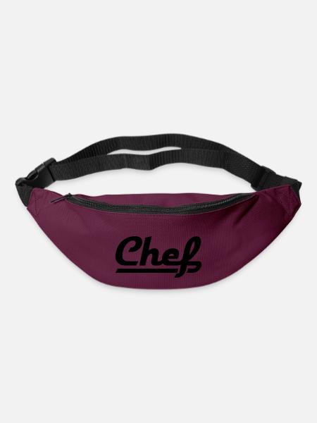 Chef - Gürteltasche - Burgunderrot