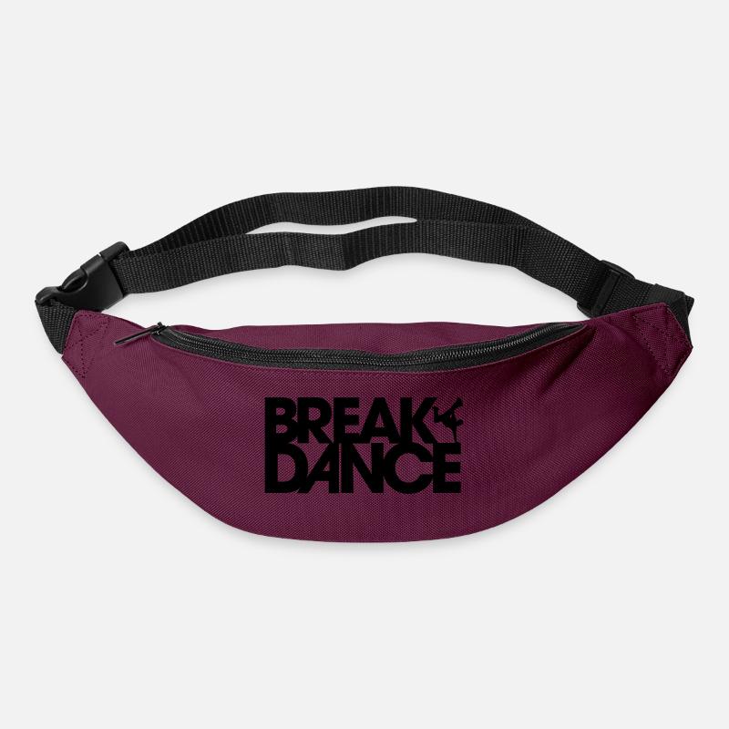 Breakdance - Sac banane - bordeaux 