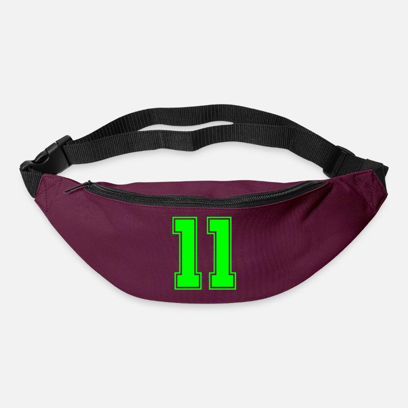 11 - Gürteltasche - Burgunderrot