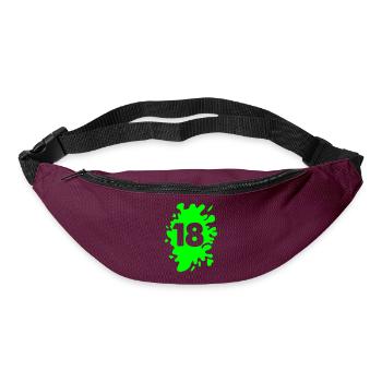 blob 18 - Bum bag - burgundy - Front