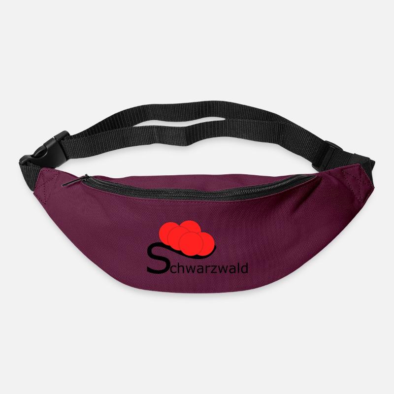 Logo Black Forest - Bum bag - burgundy