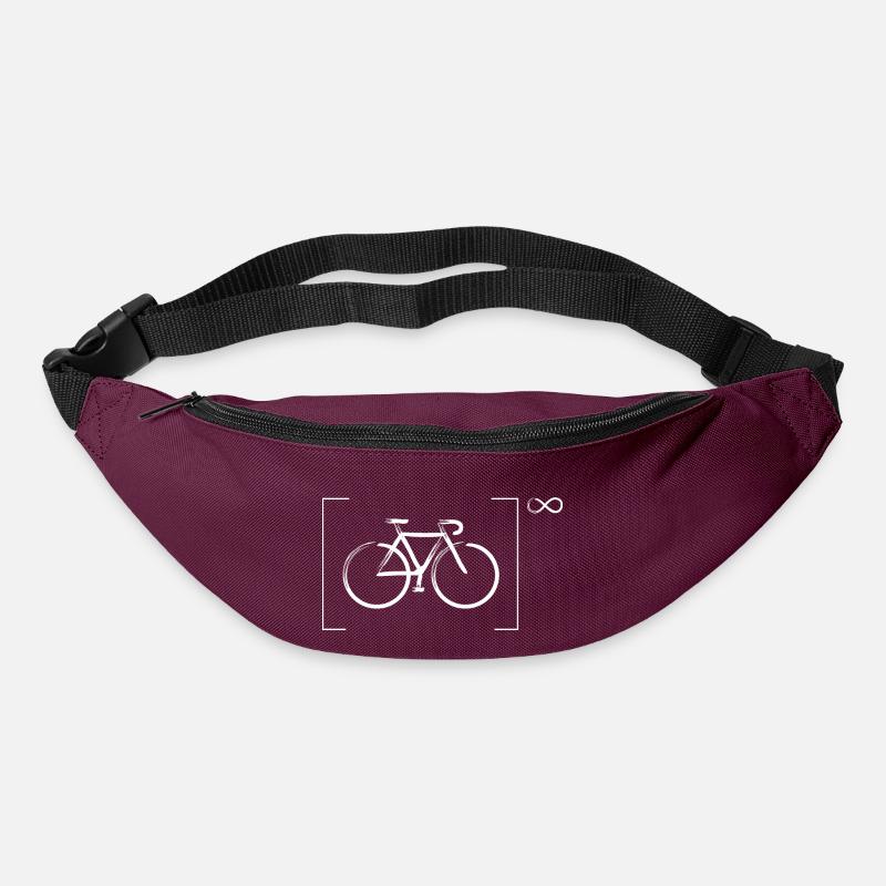 Infinit - Sac banane - bordeaux 