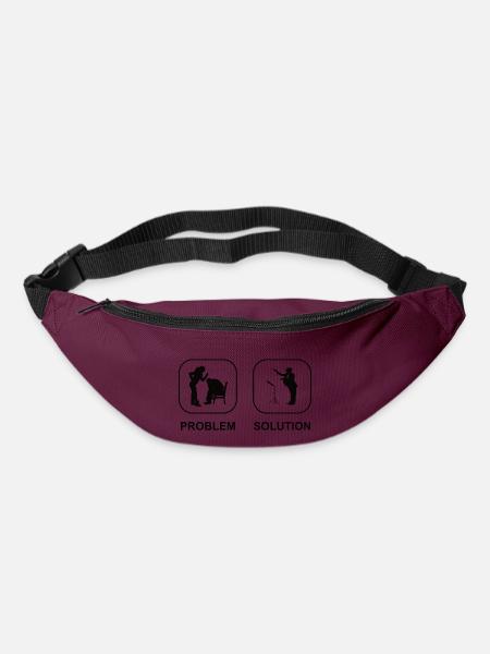 Dirigent Musik Dirigenten Dirigieren Geschenk - Gürteltasche - Burgunderrot