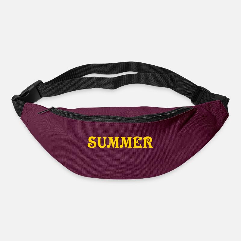 Buzzer - Sac banane - bordeaux 