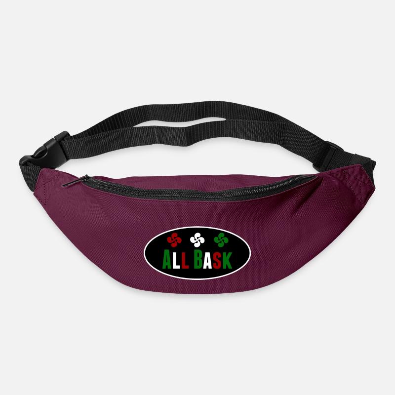All Basque - Sac banane - bordeaux 