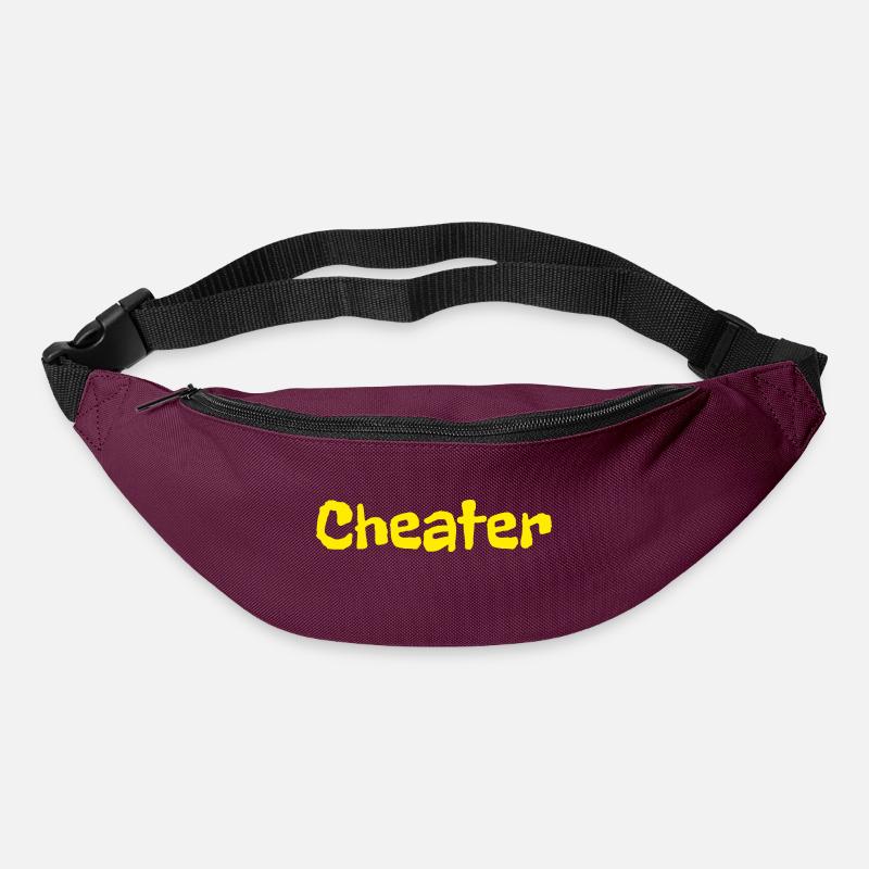 Cheater - Gürteltasche - Burgunderrot