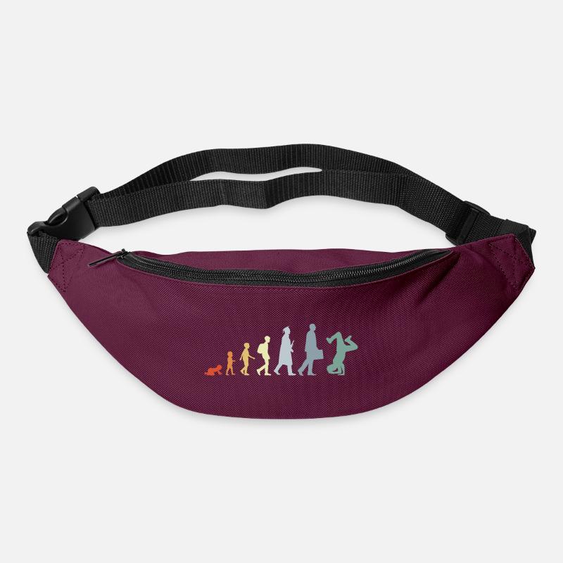 Vintage Breakdancer Evolution - Sac banane - bordeaux 