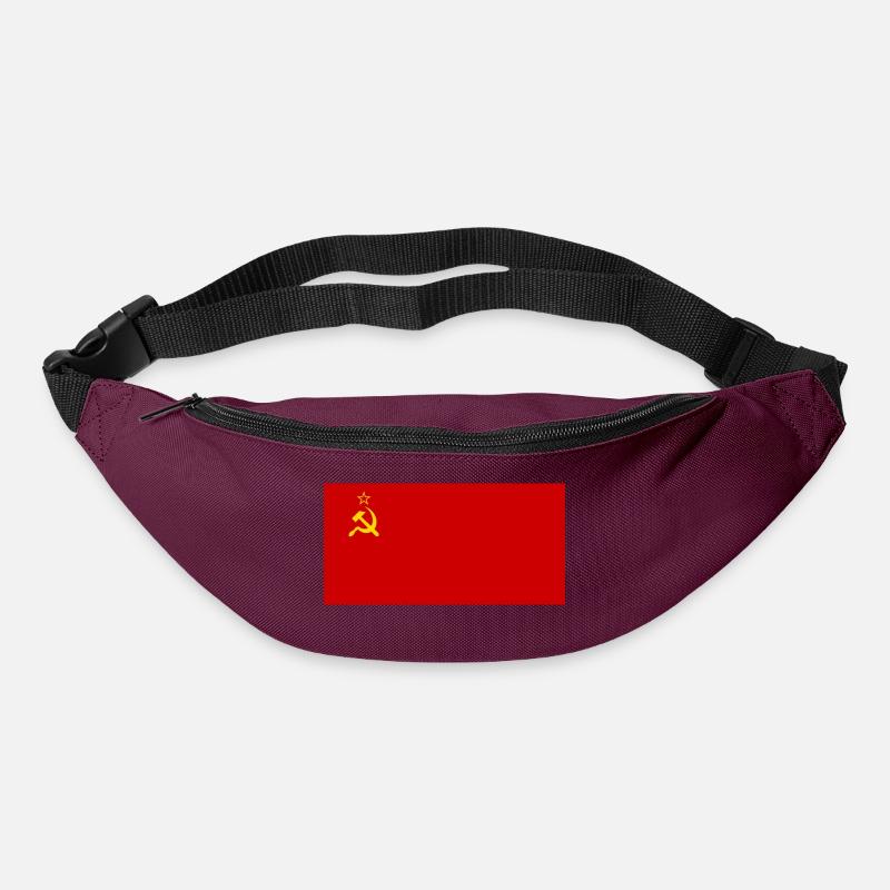 Soviet Union flag - Bum bag - burgundy