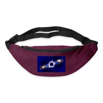 Eclipse2026 - Sac banane - bordeaux  - Devant