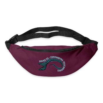 Tiefsee Monster - Pelikanaal - Gürteltasche - Burgunderrot - Vorne