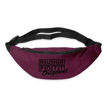 RUHRPOTT - Original - Sac banane - bordeaux  - Devant
