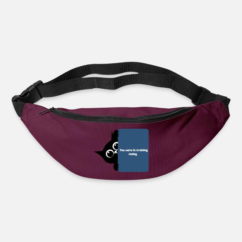 Training Day Peek Tee - Bum bag - burgundy