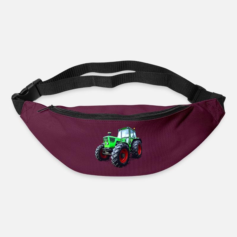 Traktor Deutz 13006 - Gürteltasche - Burgunderrot