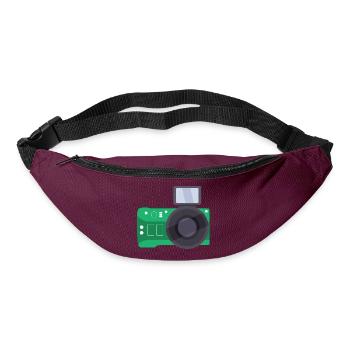Zimmer - Gürteltasche - Burgunderrot - Vorne
