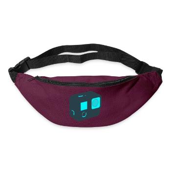 Action Camera Drone Icon - Bum bag - burgundy - Front