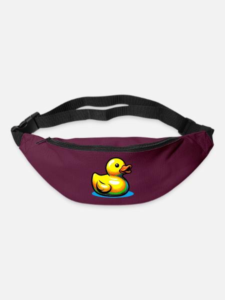 Caneton Canard Canard Canard - Sac banane - bordeaux 