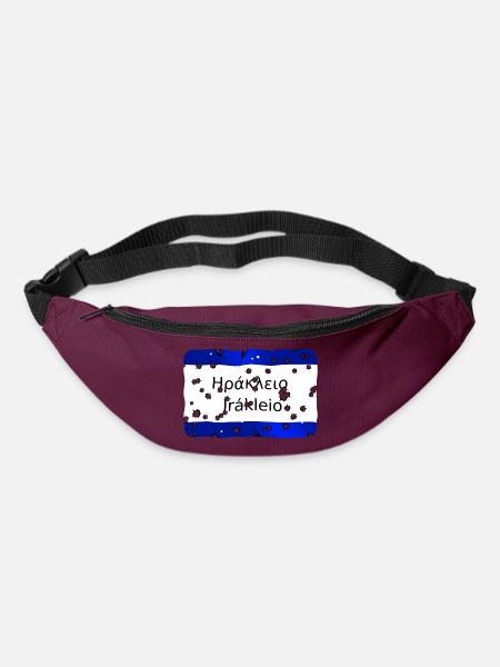 irakleio - Gürteltasche - Burgunderrot