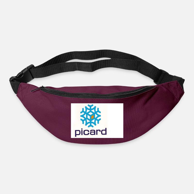 picard - Sac banane - bordeaux 