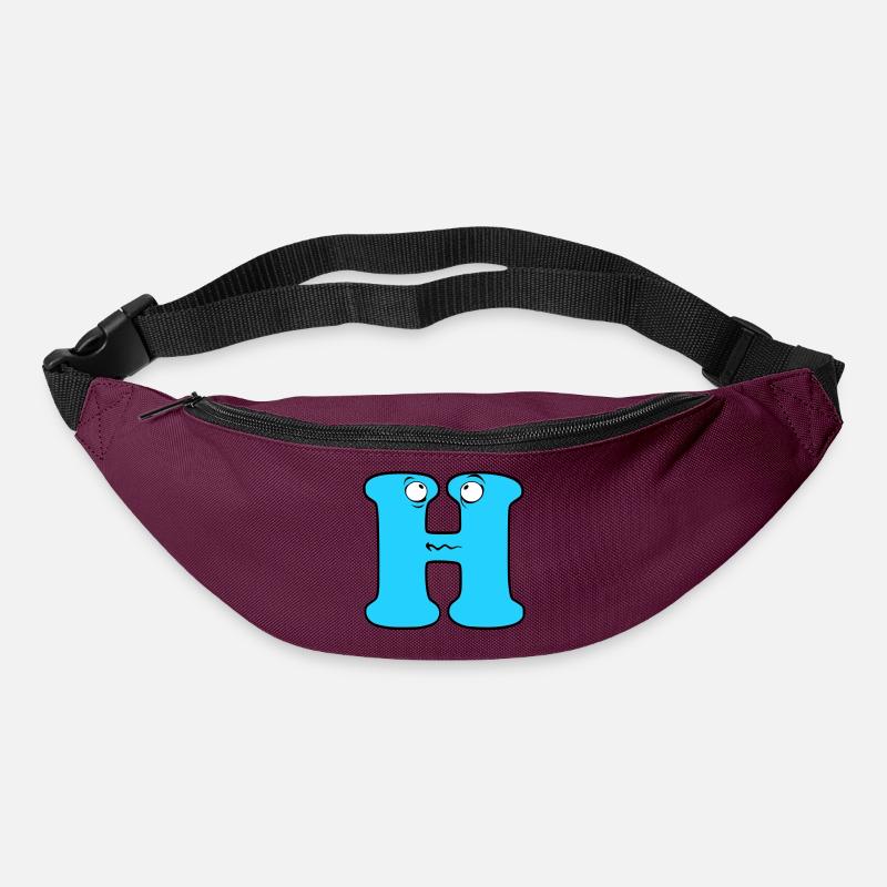 H - Gürteltasche - Burgunderrot