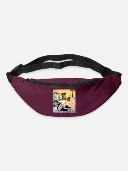 Bestseller - Gürteltasche - Burgunderrot