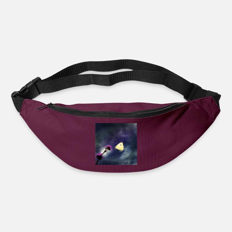Approche en mode orage - Sac banane - bordeaux 