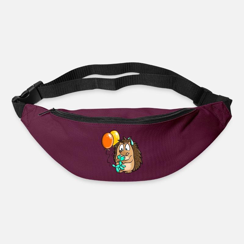 Déclaration de conception de ballons hérisson Paulchen Peng - Sac banane - bordeaux 
