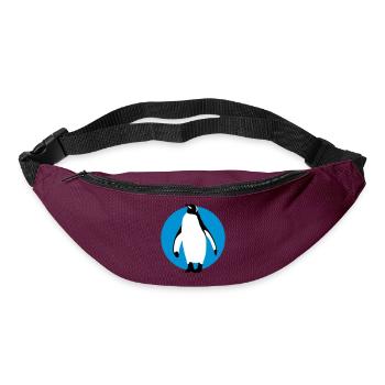 pinguin_032013_b_3c - Gürteltasche - Burgunderrot - Vorne