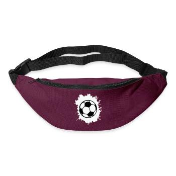 Soccer blobs - Bum bag - burgundy - Front